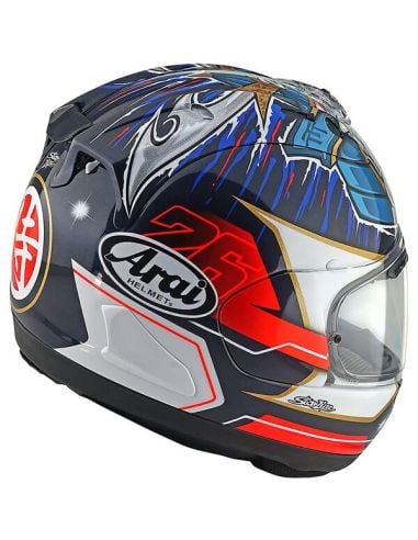 Casque Arai RX-7v Evo Pedrosa Shogun Replica