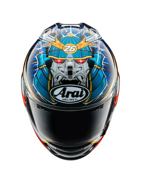 Casque Arai RX-7v Evo Pedrosa Shogun Déco