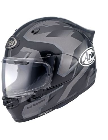 Casque Arai Quantic Robotic Noir-Gris