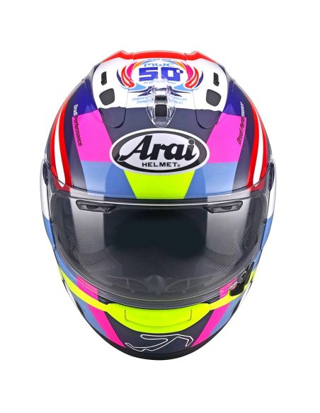 Casque Arai RX-7v Evo Misano Multicolore