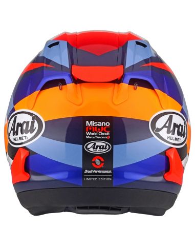 Casque Arai RX-7v Evo Misano Rainbow