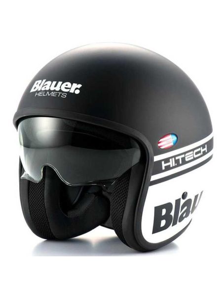 Casque Blauer Pilot 1.1 H.T. Mixte - Gris Mat, Taille L, Homologué ECE2205