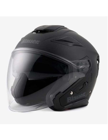Casque Jet Blauer JJ-01 Monochrome Noir Mat