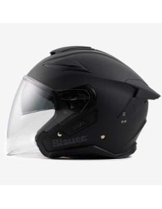 Casque Jet Blauer JJ-01 Monochrome Noir Mat 2