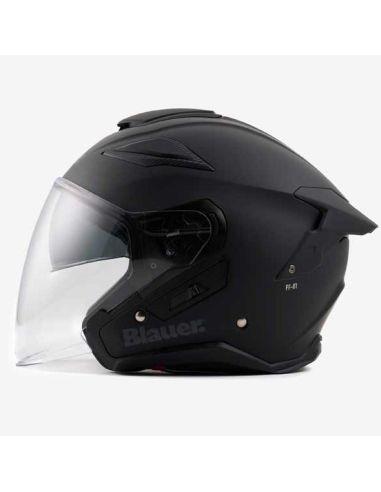 Casque Jet Blauer JJ-01 Monochrome Noir