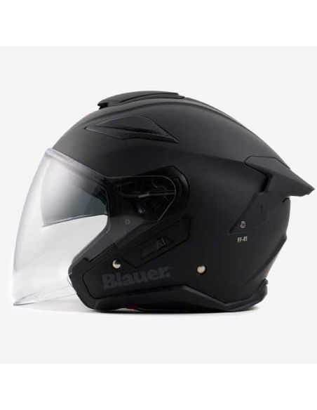 Casque Jet Blauer JJ-01 Monochrome Noir