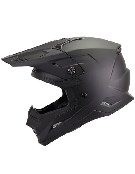 Casque cross Enfant Noend SC35 Pure Noir Mat