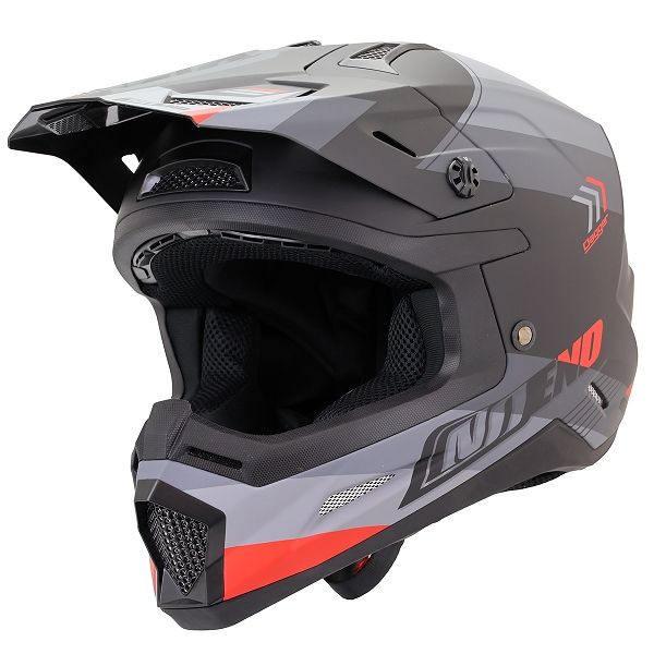 Casque Cross Noend Dagger - ECE R 22.06 list: Noir et Rouge|Noir|Gris|Rouge|Orange|Vert|Multicolore