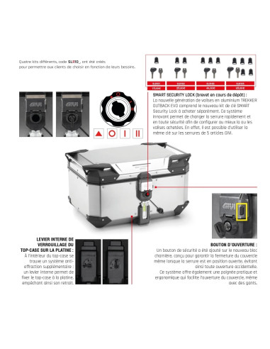 Top Case Givi Trekker Outback 58L Evo...