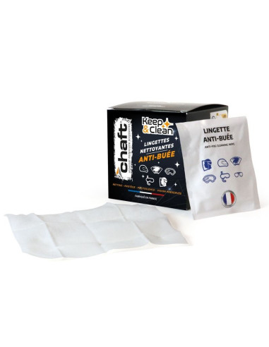 Lingettes Anti-Buées chaft Keep & Clean