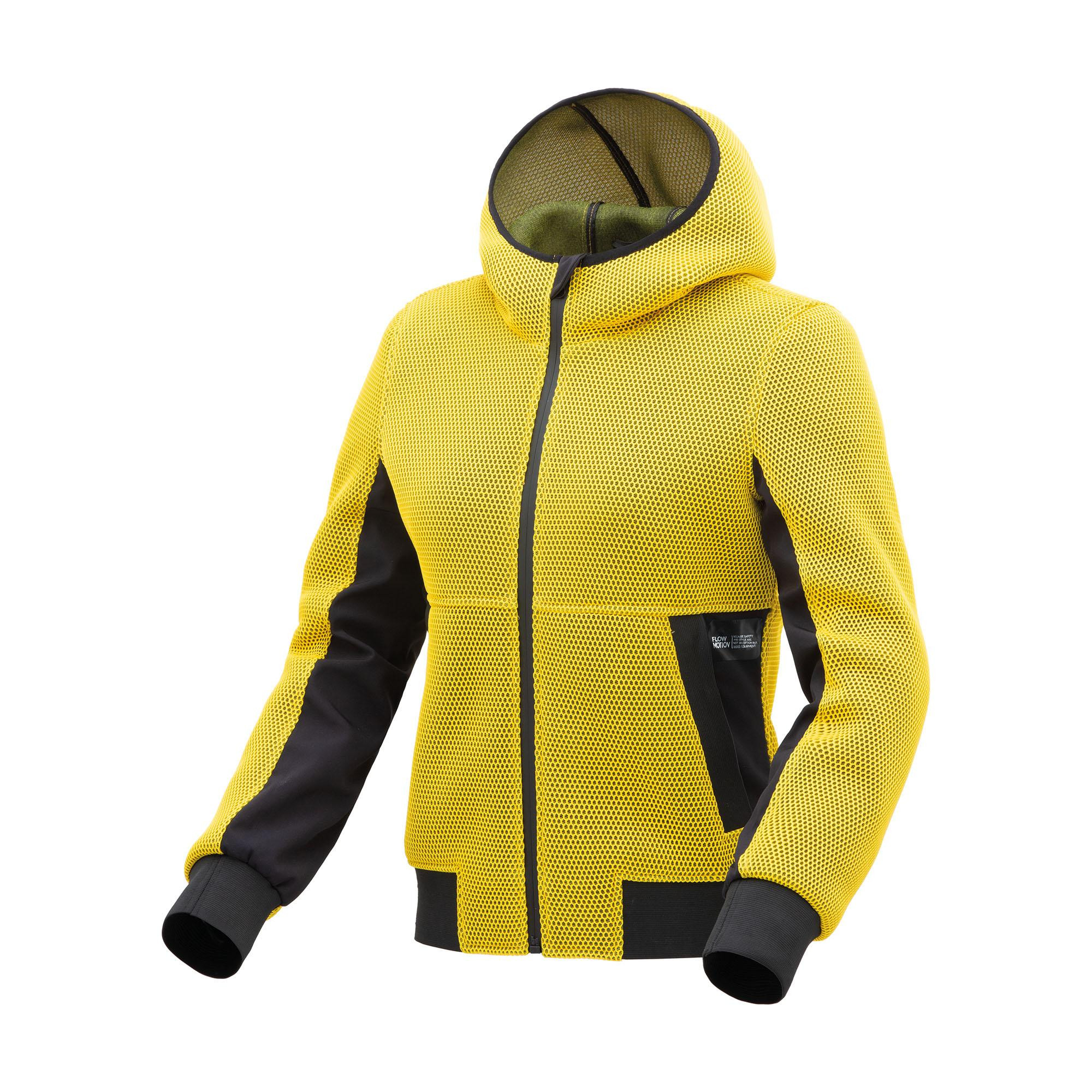 Blouson Femme Tucano Urbano Lady Flowmotion Jaune - Blousons et Vestes Moto Femme TUCANO URBANO