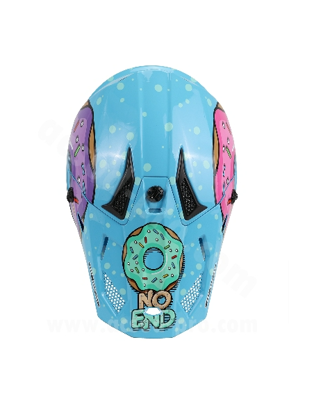 Casque Cross Noend Donuts pour enfant Bleu