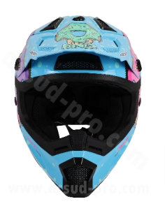 Casque Cross Noend Donuts pour enfant Bleu 2