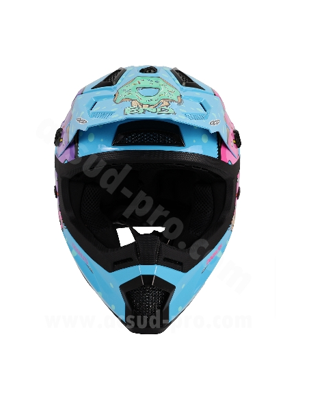 Casque Cross Noend Donuts pour enfant Bleu