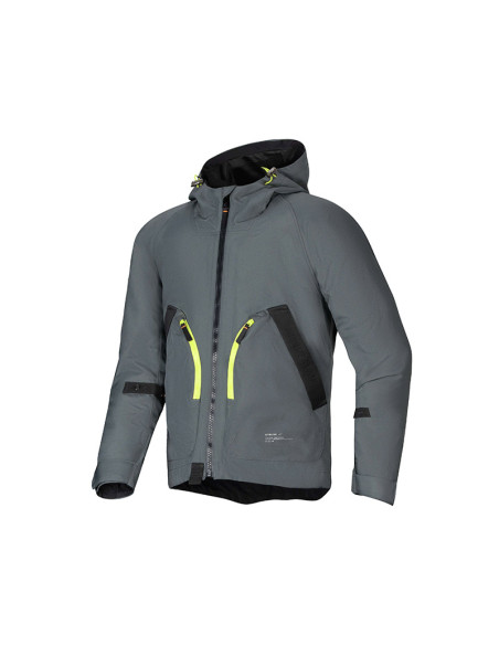 Parka Moto Alpinestars Morush Waterproof Gris Parka Moto Alpinestars Morush Waterproof Gris