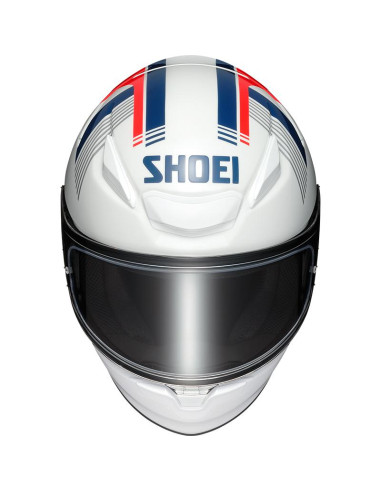 Casque Shoei NXR 2 MM93 Retro Blanc-Rouge-Bleu