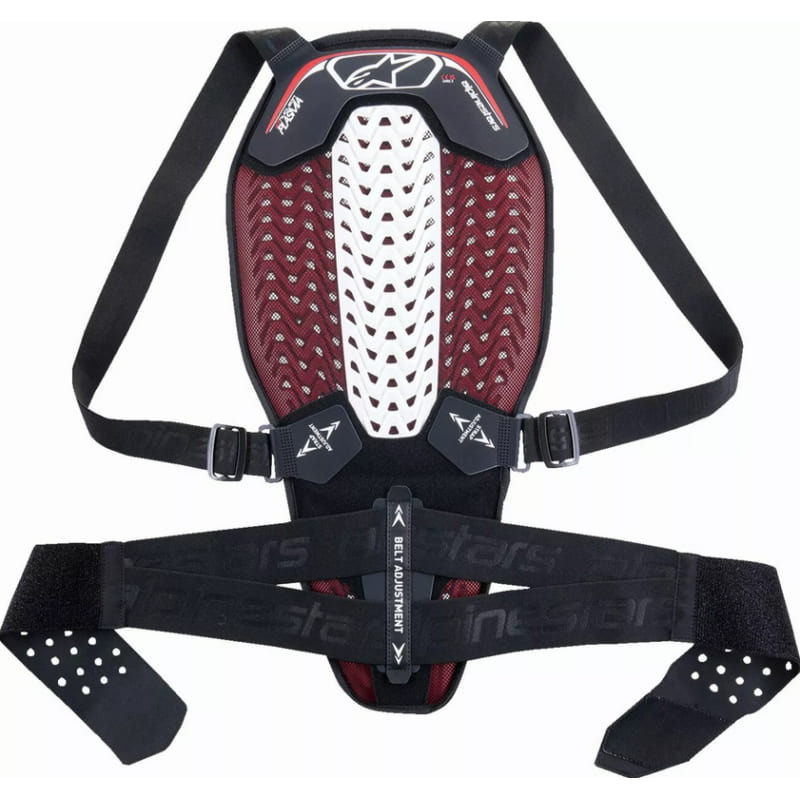 Dorsale Bretelles Alpinestars Nucleon Plasma Noir Blanc Rouge - Dorsale ALPINESTARS