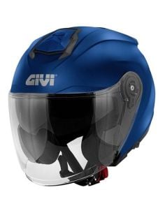 Casque Jet Givi X.25 Solid Bleu