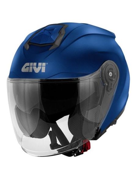 Casque Jet Givi X.25 Solid Bleu