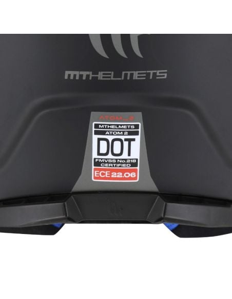 Casque MT-Helmets Atom 2 Noir Matt