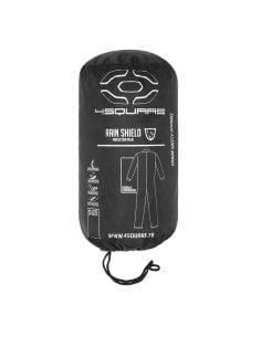 Combinaison Pluie Moto 4Square Basic 006 Noir 2