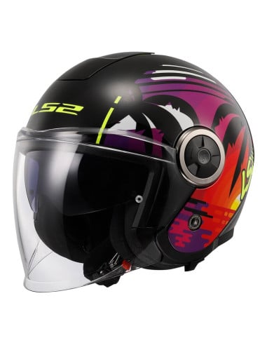 Casque Jet Classy LS2 Palm