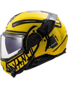 Casque LS2 Advant 2 Tape Jaune