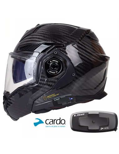 Casque LS2 Advant-x FF901 Carbon avec Intercom 4x UCS