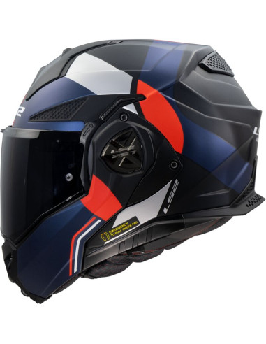 Casque LS2 FF901 Advant X Ultra ECE 22-06 - Bleu/Rouge