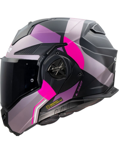 Casque LS2 FF901 Advant X Ultra ECE 22- Gris/violet