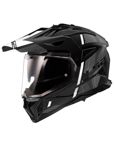 Casque Moto cross LS2 MX702 Pioneer Hill - Noir Casque Moto cross LS2 MX702 Pioneer Hill - Noir