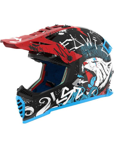 Casque Cross Enfant LS2 MX437 Fast 2 Mini Starmaw