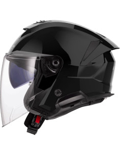 Casque Jet LS2 Verso II OF618 - Noir Brillant