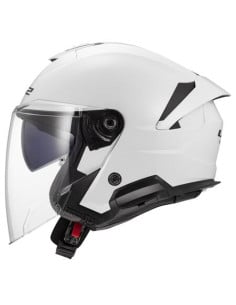 Casque Jet LS2 Verso II OF618 - Blanc
