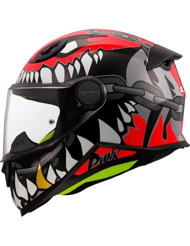 Casque Moto Enfant Kid Punk