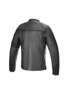Blouson Cuir Alpinestars Blacktrack - Noir 2