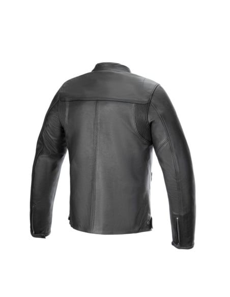 Blouson Cuir Alpinestars Blacktrack - Noir