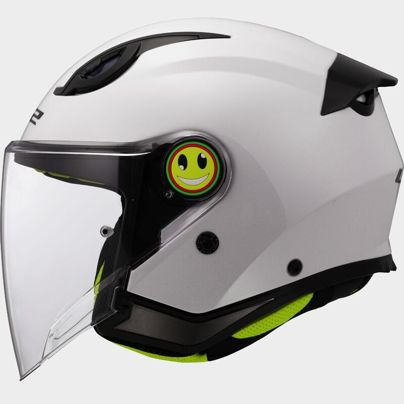 Casque Enfant LS2 Funny 2 list: Blanc|Blanc|Rouge|Rose