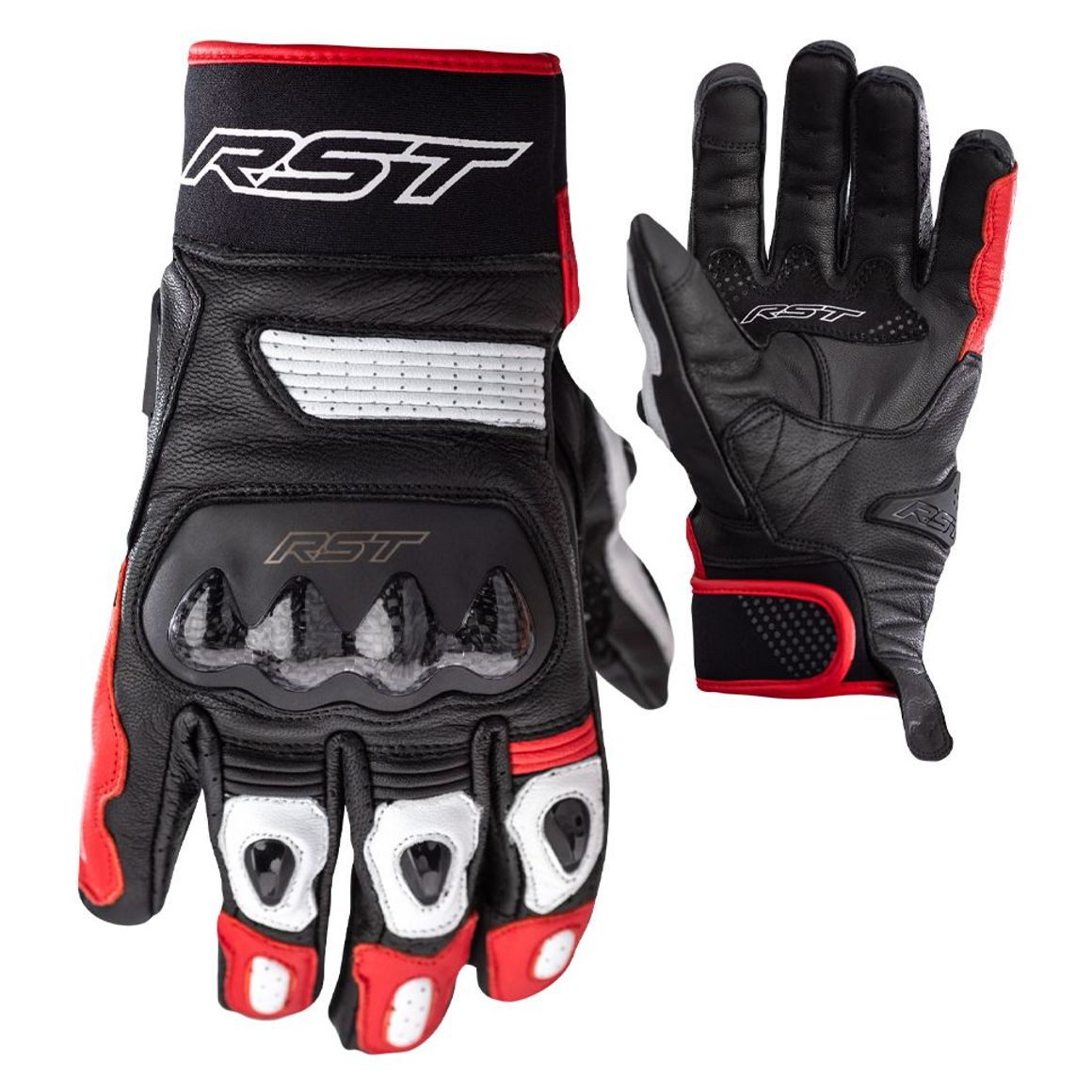 Gants RST Freestyle 2 Certifiés CE list: Noir et Rouge|Noir|Blanc|Rouge|Bleu