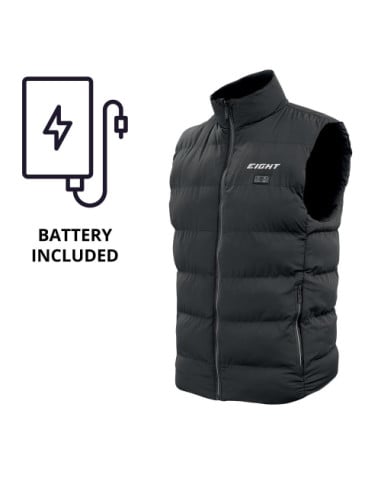 Gilet Chauffant Moto Eight Magma