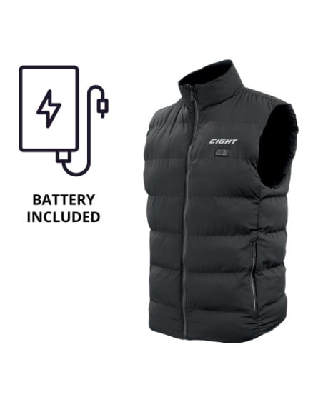 Gilet Chauffant Moto Eight Magma Gilet Chauffant Moto Eight Magma