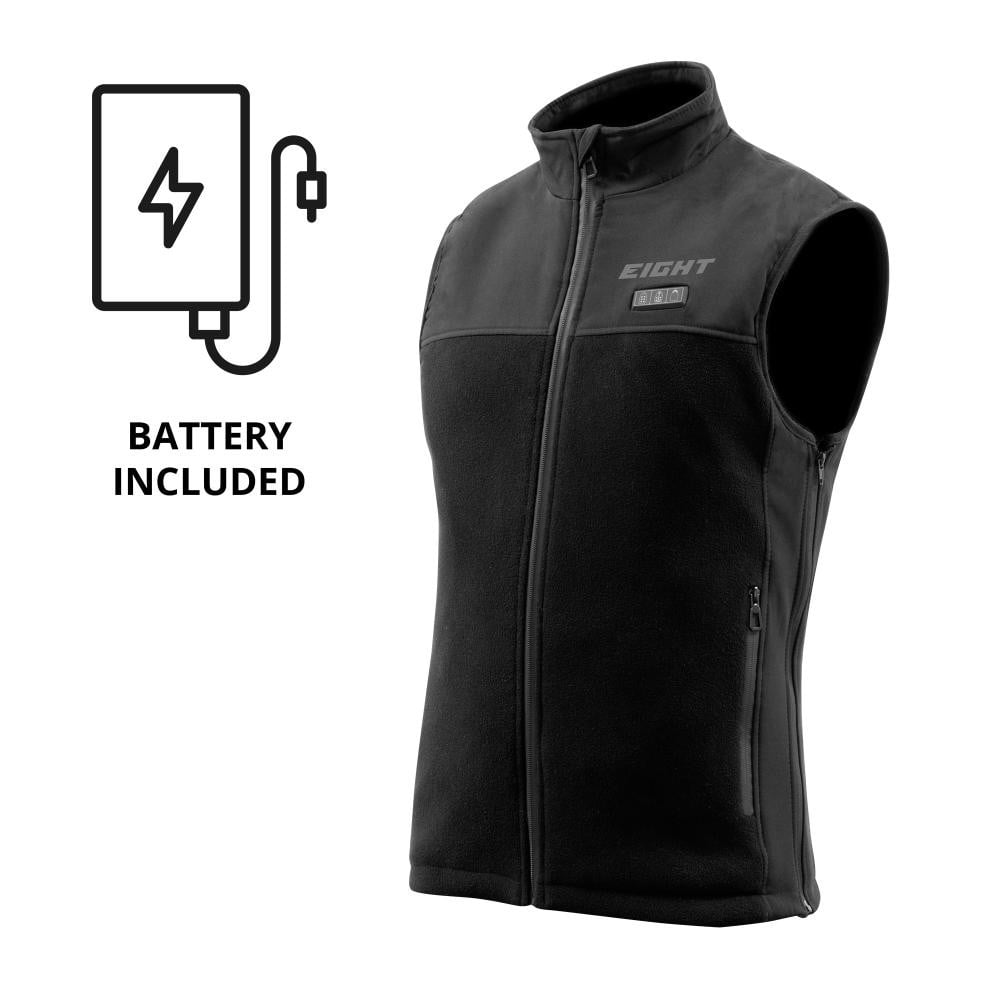 Gilet Chauffant Eight Volcano list: Noir|Noir