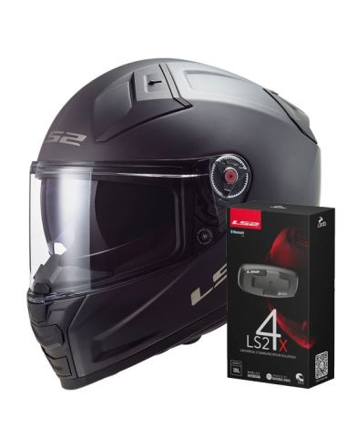 Casque LS2 Vector 2 avec Intercom Cardo 4x UCS intégré Casque LS2 Vector 2 avec Intercom Cardo 4x UCS intégré