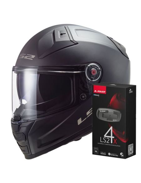 Casque LS2 Vector 2 avec Intercom Cardo 4x UCS intégré Casque LS2 Vector 2 avec Intercom Cardo 4x UCS intégré