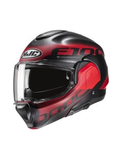 Casque HJC F100 Hetal - Rouge/Noir