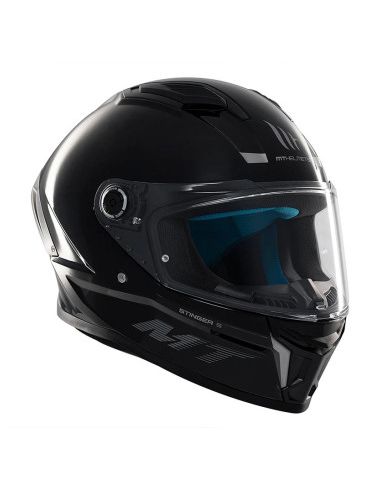 Casque Intégral MT Stinger 2 Noir Brillant