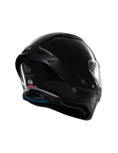 Casque Intégral MT Stinger 2 Noir Brillant