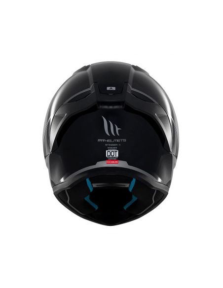 Casque Intégral MT Stinger 2 Noir Brillant