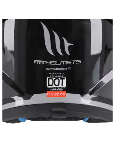Casque Intégral MT Stinger 2 Noir Brillant