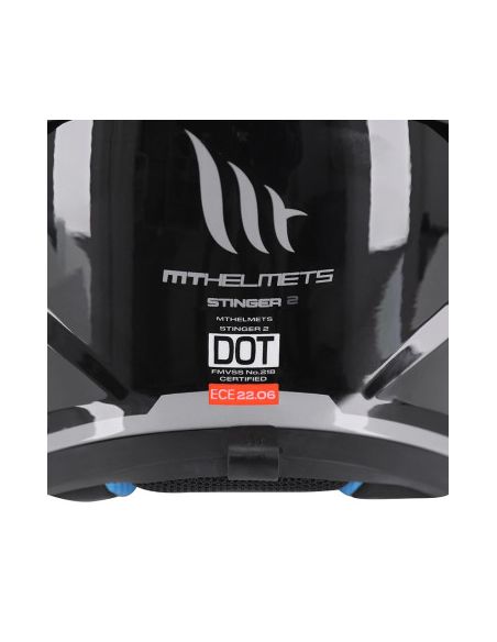 Casque Intégral MT Stinger 2 Noir Brillant